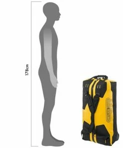 Ortlieb Duffle RS Reisetasche -Fahrratdaschen & KÖRBE Verkäufe az Ortlieb Duffle RS Reisetasche 7 sonnengelbschwarz 183157