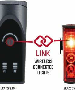 Sigma Aura 100 Set Mit Blaze Link -Fahrratdaschen & KÖRBE Verkäufe az sigma aura 100 set mit blaze link 3 schwarz 225954